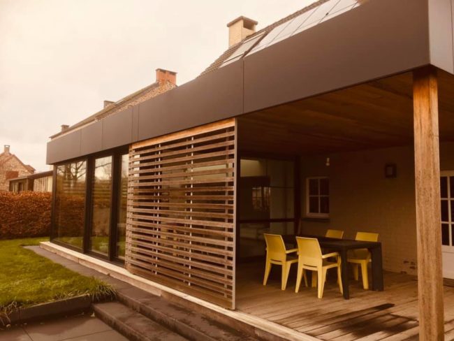 amenagements-exterieurs-4 Pergola dans le prolongement d'une véranda construite par Florian Huet