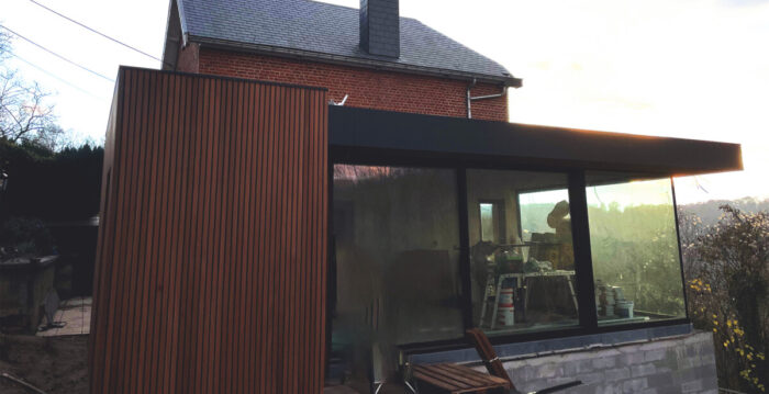 Maison avec véranda