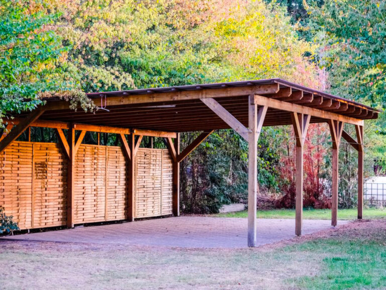 Carport en bois