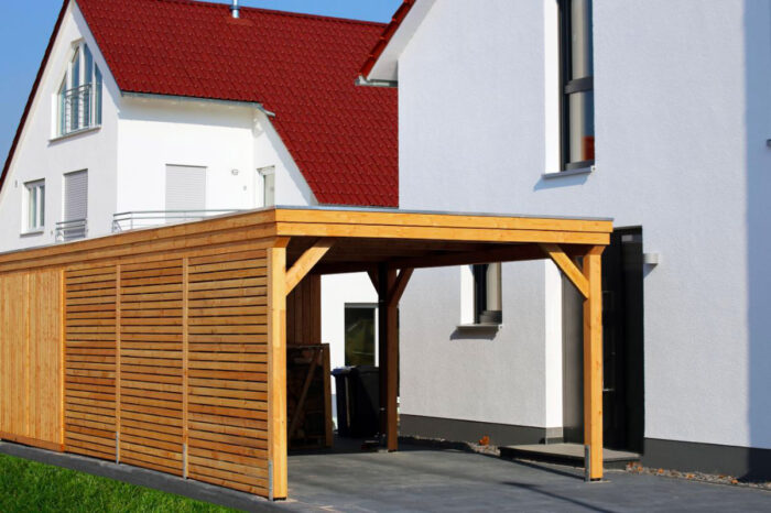 Carport en bois